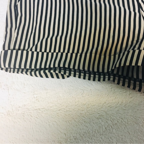 Forever 21 Striped Tan and black dress shorts - Picture 6 of 6